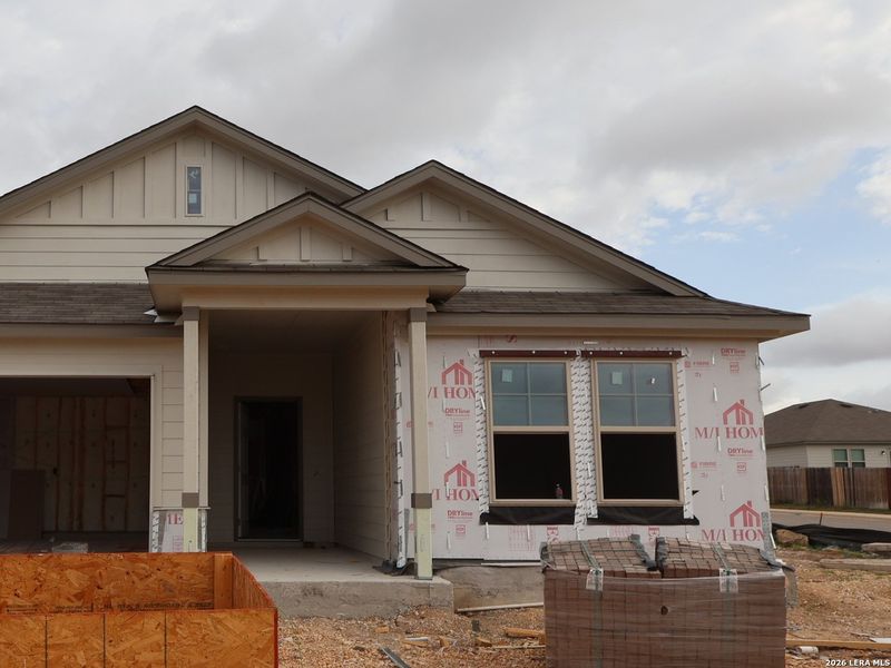 In-progress construction of a new home in Greenspoint Heights, Seguin, TX (Image 24).
