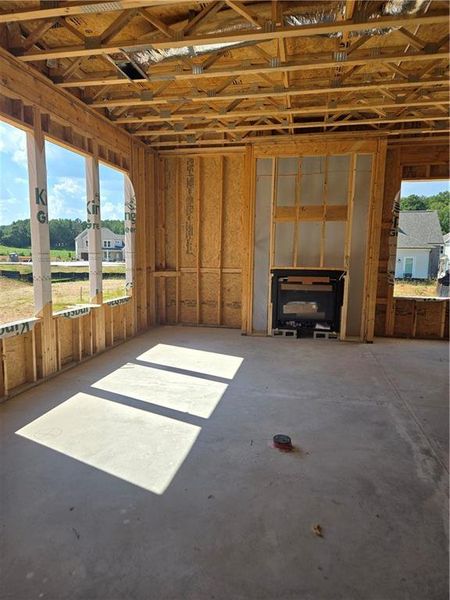 In-progress construction of a new home in Ashbury Commons, Powder Springs, GA (Image 12).