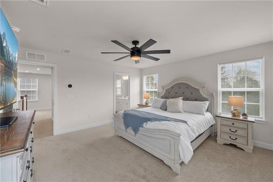 Furnished interior view inside a new home in , Calhoun (Image 40).