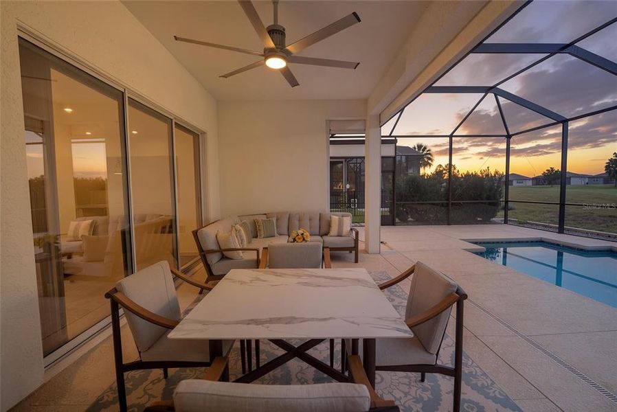 Exterior details and patio area of a home in , Ocala (Image 27).