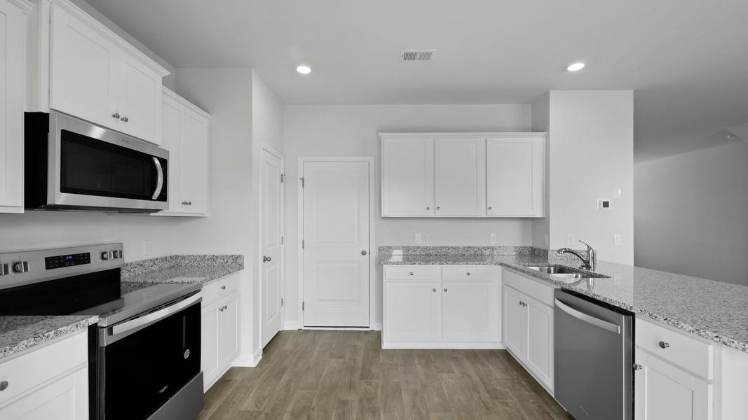 Representative furnished interior of a home built from the BRANDON by D.R. Horton in Hillcrest, Ravenel (Image 7).