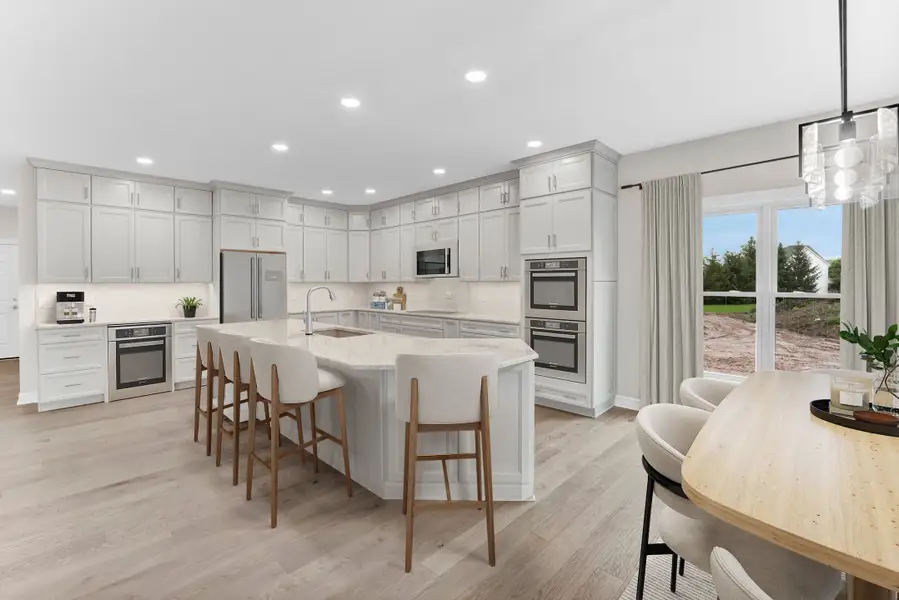Representative furnished interior of a home built from the The Berkley by Forbes Capretto Homes in Cannon Woods, Clarence (Image 4).