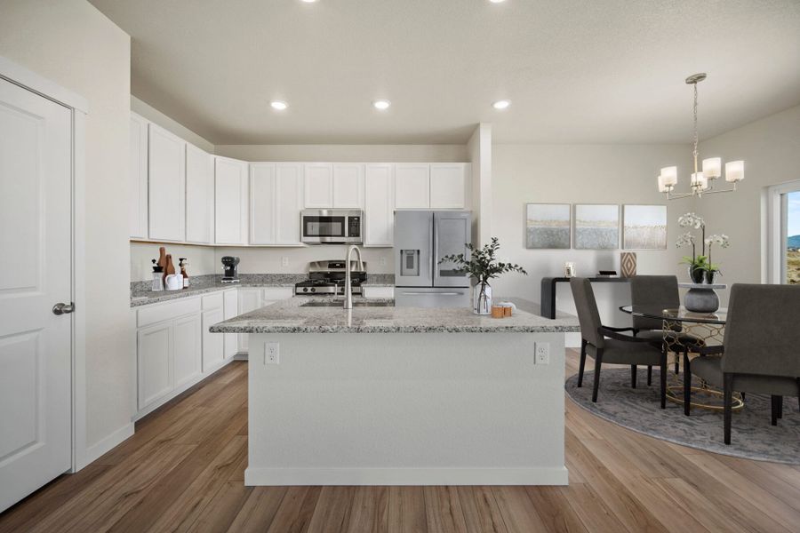 Furnished interior view inside a new home in The Glen-12, Colorado Springs (Image 13).