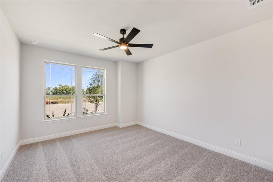 Spacious, unfurnished interior of a new home in Waterscape Classic 60s, Royse City (Image 31). Spacious, unfurnished interior of a new home in Waterscape Classic 60s, Royse City (Image 31).
