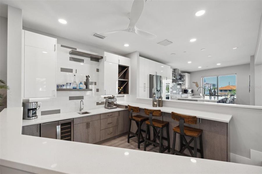 The Jewel sunken bar The Jewel sunken bar