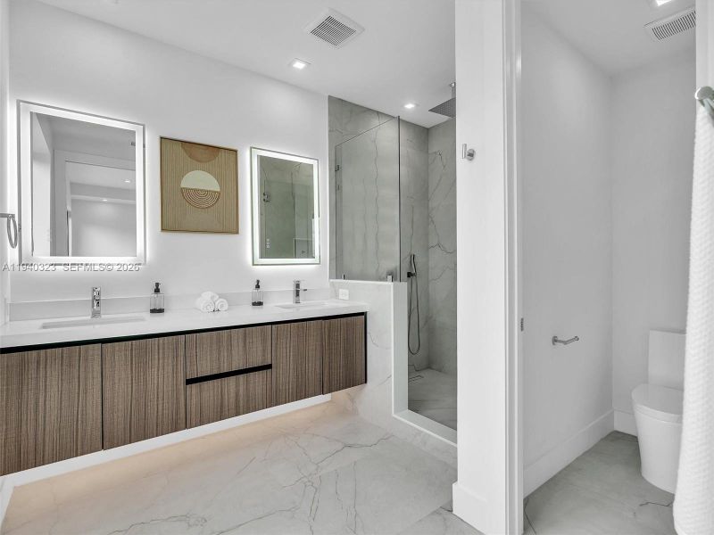 Furnished interior view inside a new home in , Dania Beach (Image 55).