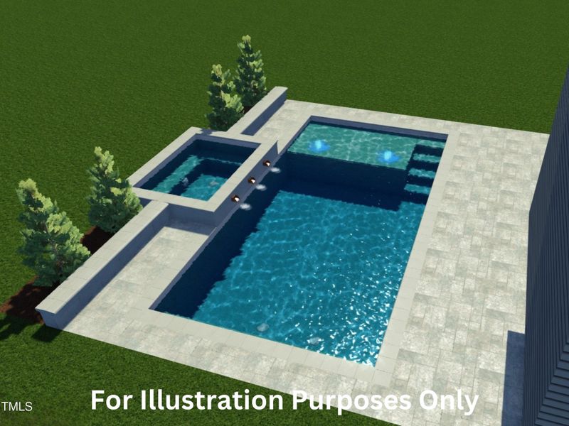 Pool Rendering 1 - Lot 6