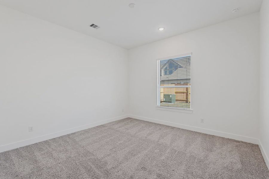 Representative unfurnished interior of a home built from the Brentwood by Chesmar Homes in Meridiana 50's and 60's, Manvel (Image 24).