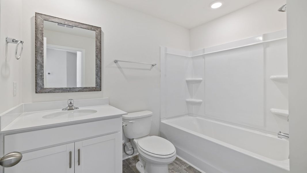Furnished interior view inside a new home in Brookside Ridge Townhomes, Greer (Image 11).