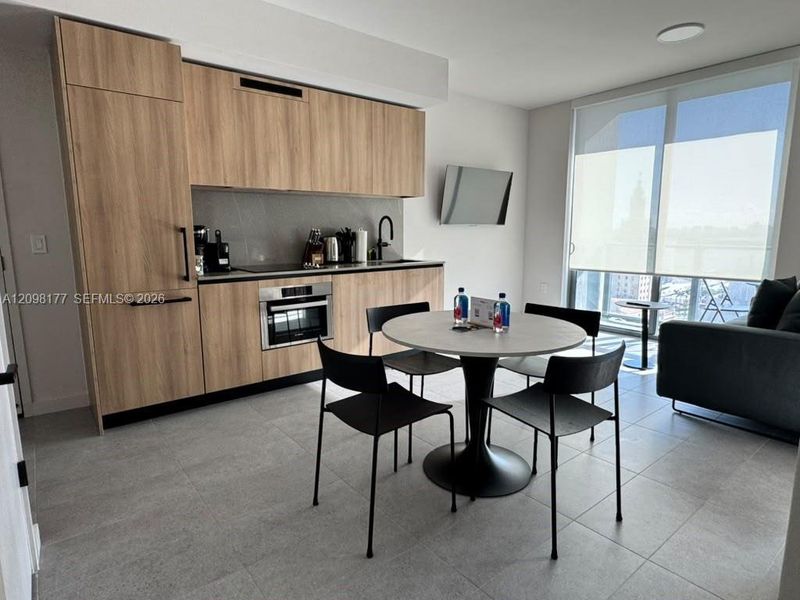 Furnished interior view inside a new home in , Miami (Image 7). Furnished interior view inside a new home in , Miami (Image 7).