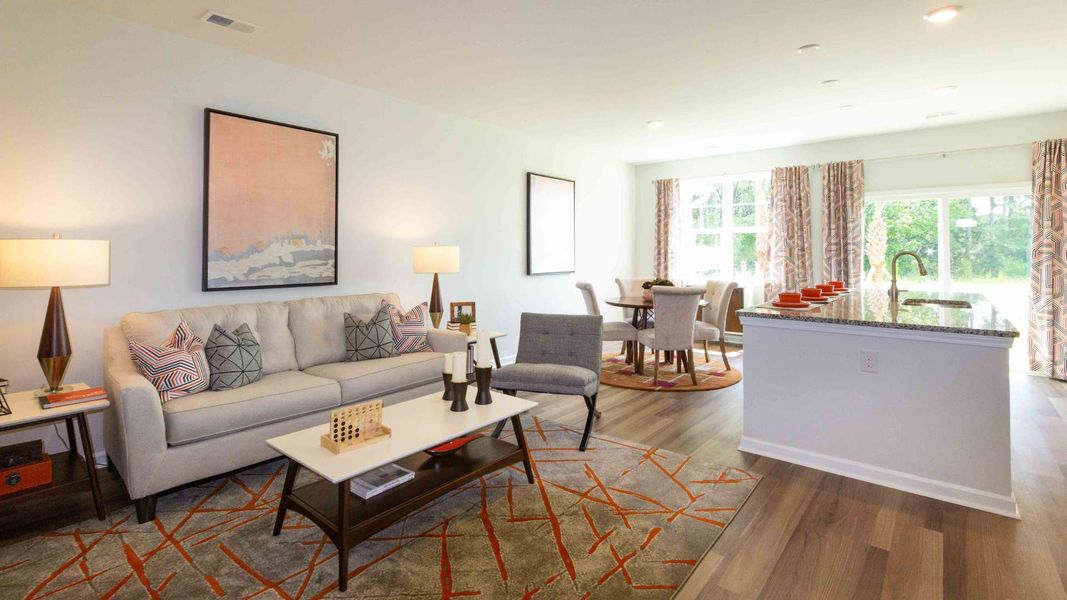 Furnished interior view inside a new home in Stockyard, Statesboro (Image 5).