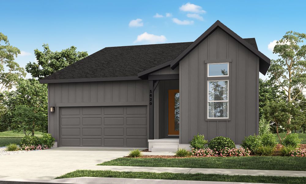 Representative exterior photo of a completed home built from the Christie by Hartford Homes in Prairie Song, Windsor, CO (Image 25). Representative exterior photo of a completed home built from the Christie by Hartford Homes in Prairie Song, Windsor, CO (Image 25).