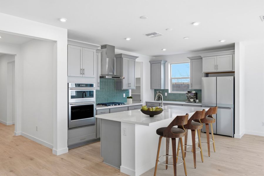 Furnished interior view inside a new home in Sanctuary, Phoenix (Image 6).