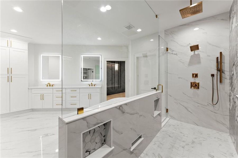 Furnished interior view inside a new home in , Hoschton (Image 43).