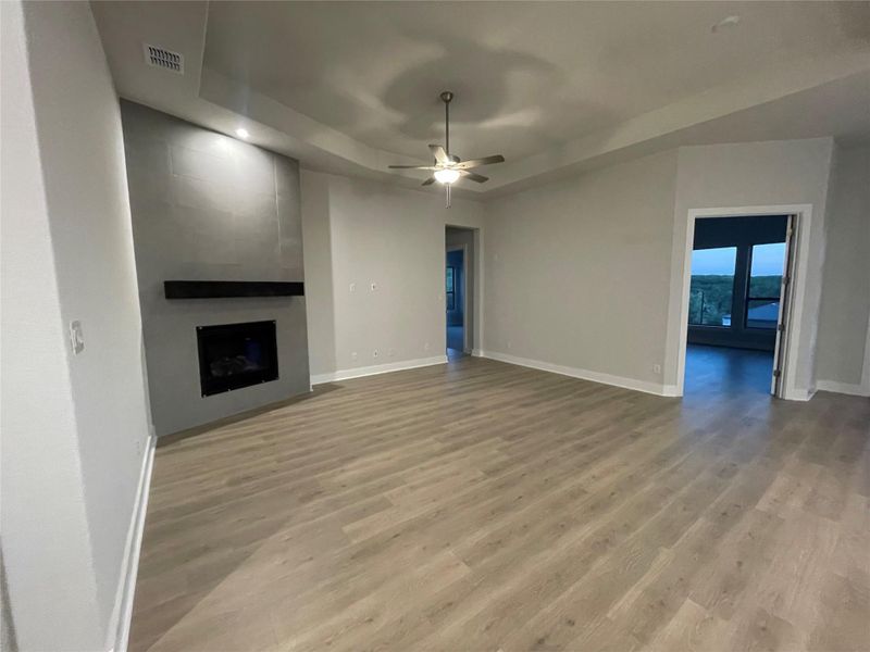 Open and Bright Family Room