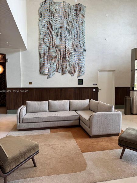 Furnished interior view inside a new home in , Miami (Image 4). Furnished interior view inside a new home in , Miami (Image 4).