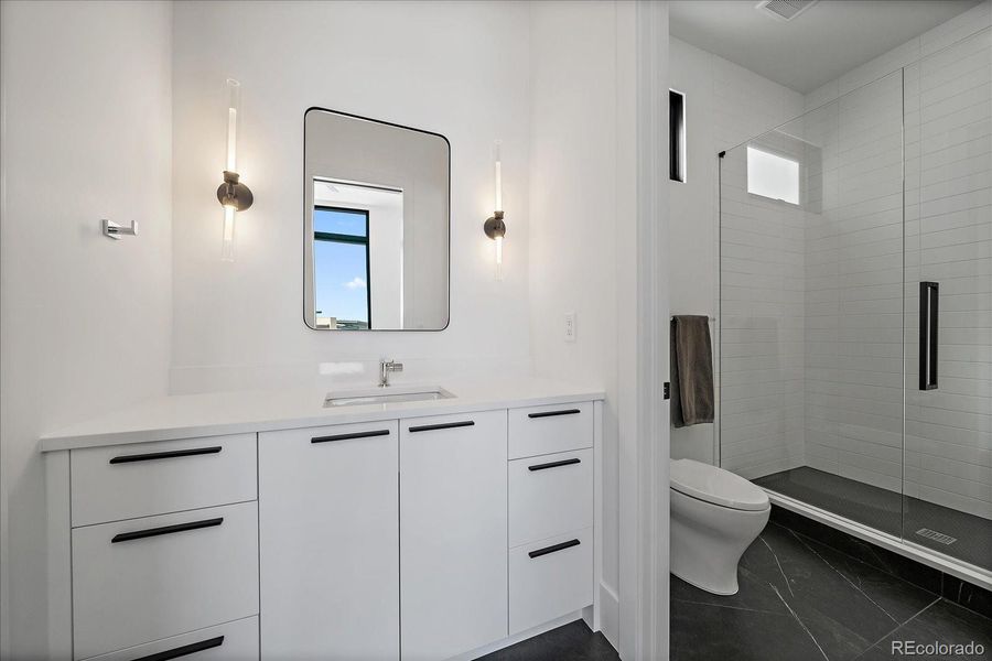 Main Level Bedroom/Office Ensuite Bathroom