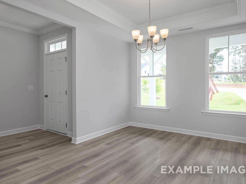 Spacious, unfurnished interior of a new home in Retreat at North Main, Lillington (Image 15).