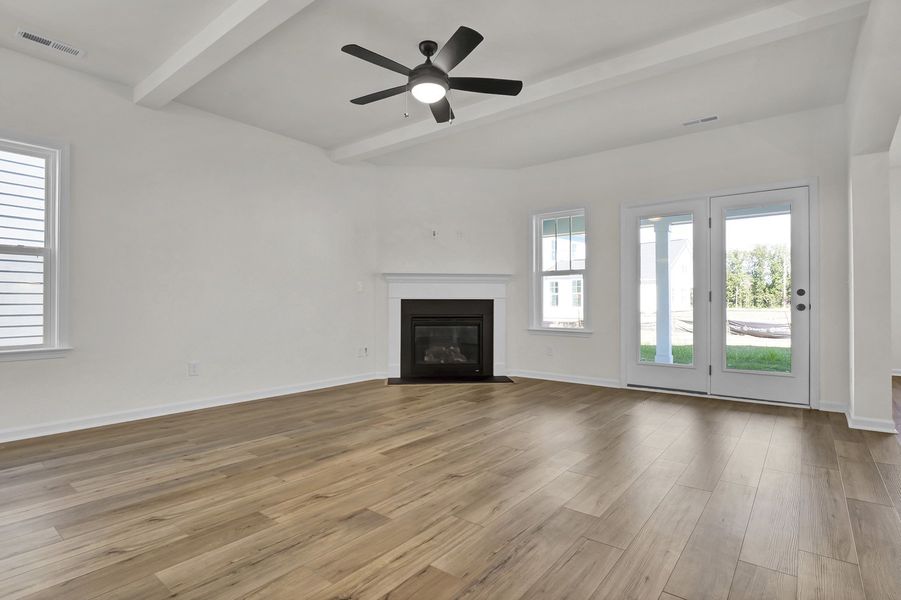 Spacious, unfurnished interior of a new home in Grand Park, Leland (Image 13).