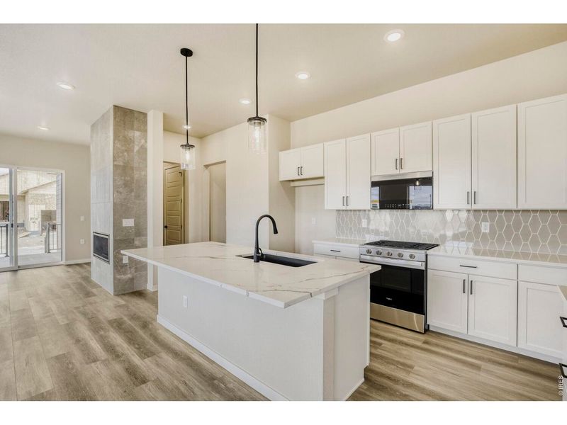 Furnished interior view inside a new home in , Fort Collins (Image 30).