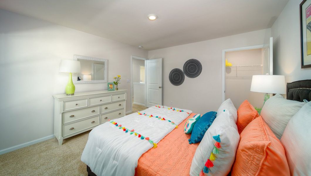 Furnished interior view inside a new home in Valleywood Farms, Waynesville (Image 29).