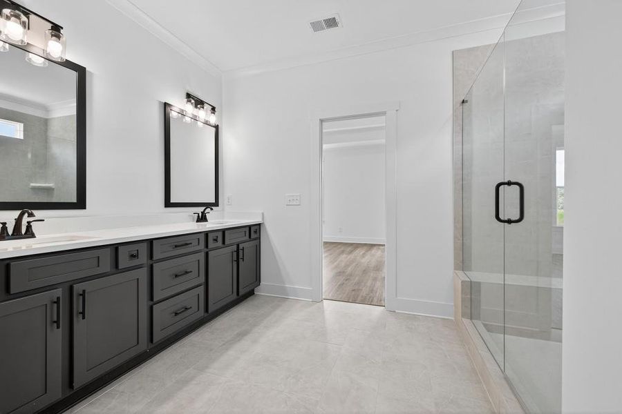 Furnished interior view inside a new home in Magnolia Ridge, Monroe (Image 10).