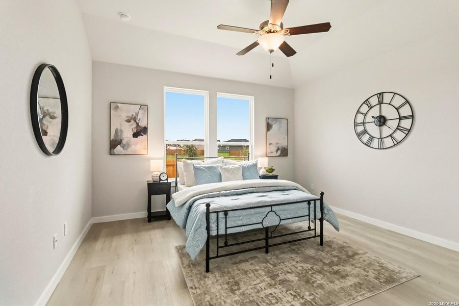 Furnished interior view inside a new home in Hickory Ridge, Elmendorf (Image 10).