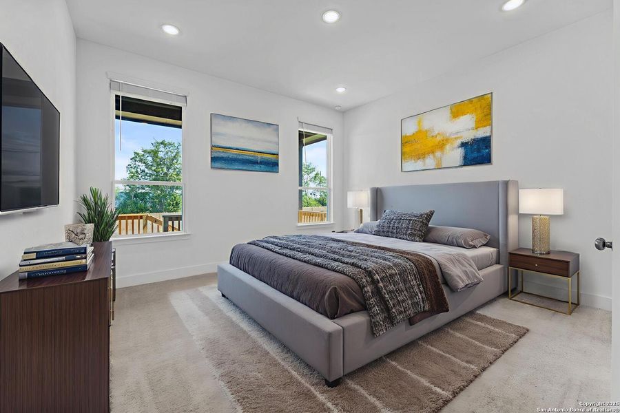 Furnished interior view inside a new home in , New Braunfels (Image 4). Furnished interior view inside a new home in , New Braunfels (Image 4).