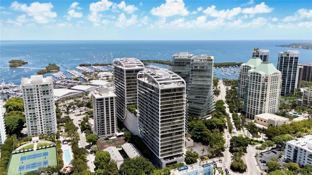 Front exterior of a new home in Mr. C Residences, Miami, FL, highlighting curb appeal (Image 18).