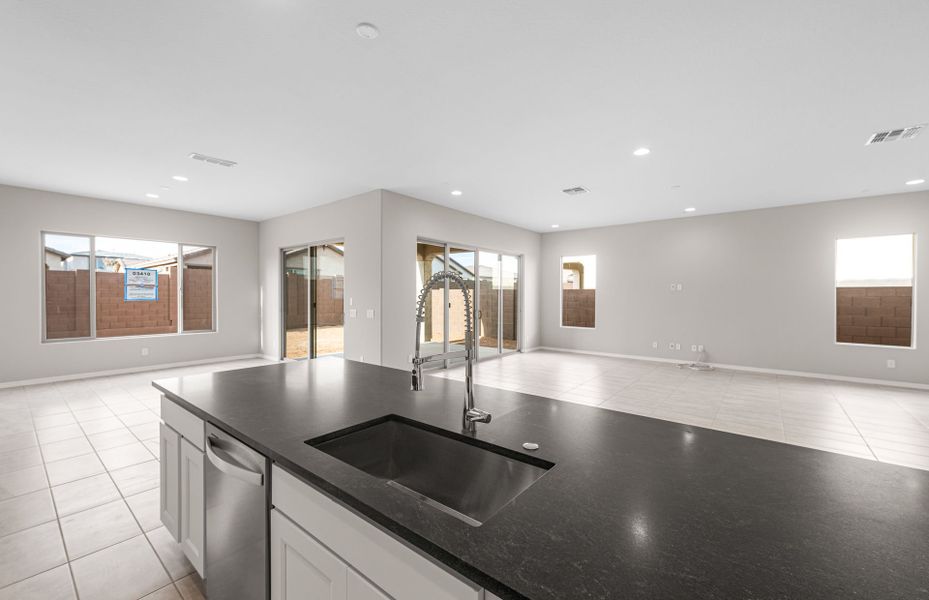 Furnished interior view inside a new home in Artisan at Asante, Surprise (Image 12).