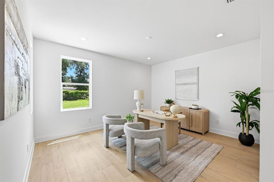 Furnished interior view inside a new home in , Tampa (Image 3).