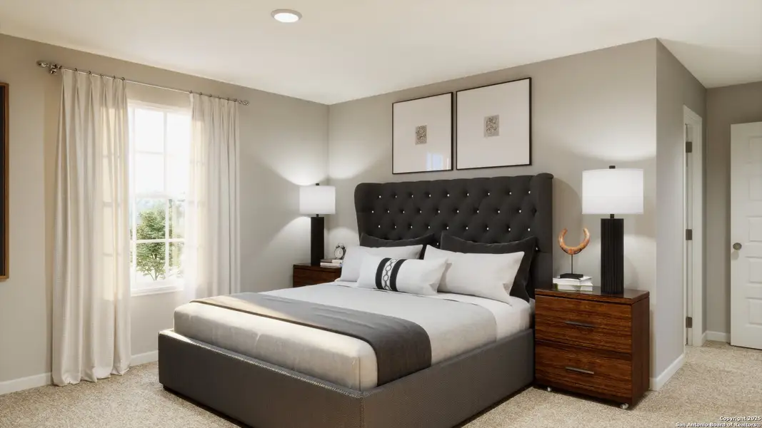 Furnished interior view inside a new home in Applewhite Meadows, San Antonio (Image 4). Furnished interior view inside a new home in Applewhite Meadows, San Antonio (Image 4).