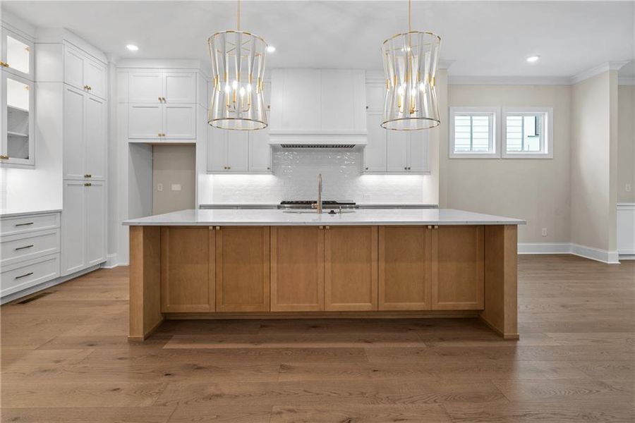 Furnished interior view inside a new home in Waterside Single Family, Peachtree Corners (Image 10).