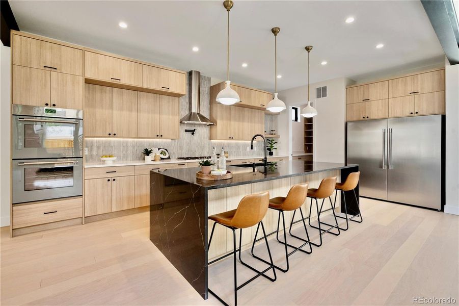 Furnished interior view inside a new home in , Denver (Image 29).