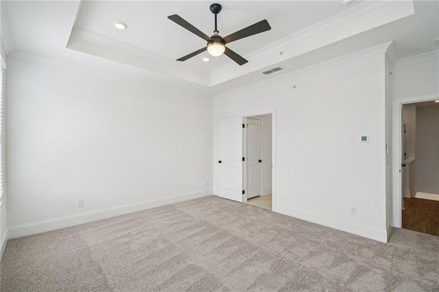 Spacious, unfurnished interior of a new home in IveyBrooke, Alpharetta (Image 38).