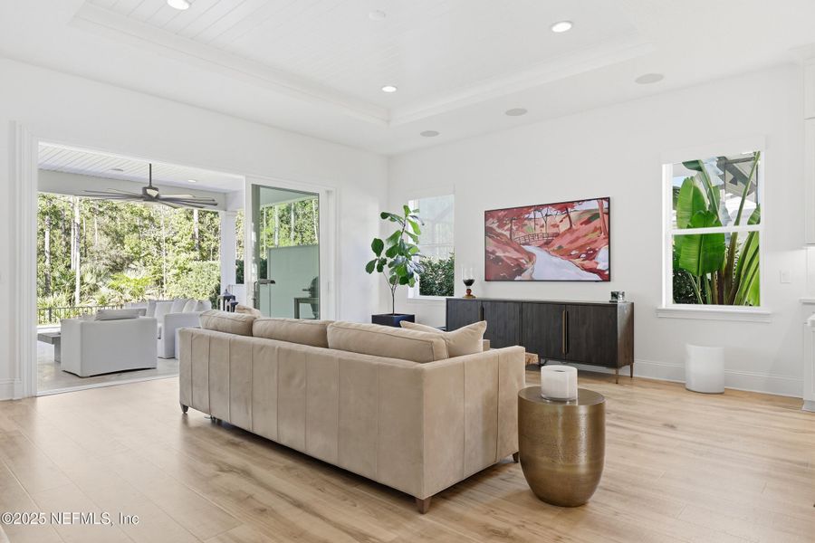 Furnished interior view inside a new home in , Ponte Vedra (Image 30).