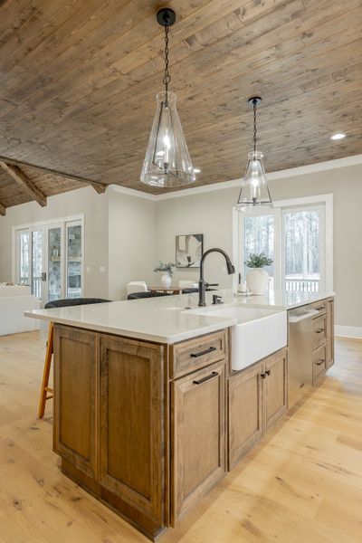 Furnished interior view inside a new home in River Gorge Ranch, Guild (Image 62).