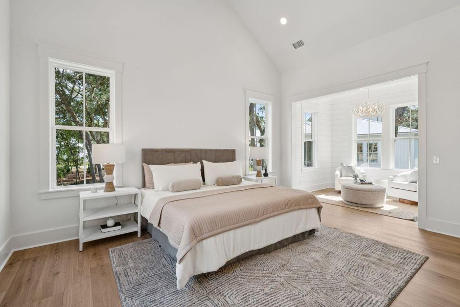 Furnished interior view inside a new home in , Johns Island (Image 30).