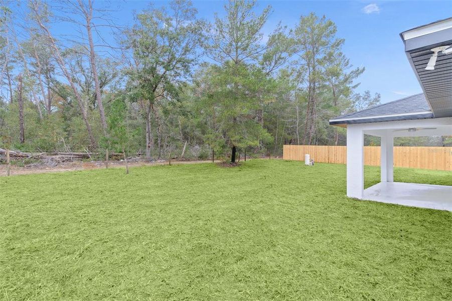 Exterior details and patio area of a home in , Ocklawaha (Image 4).