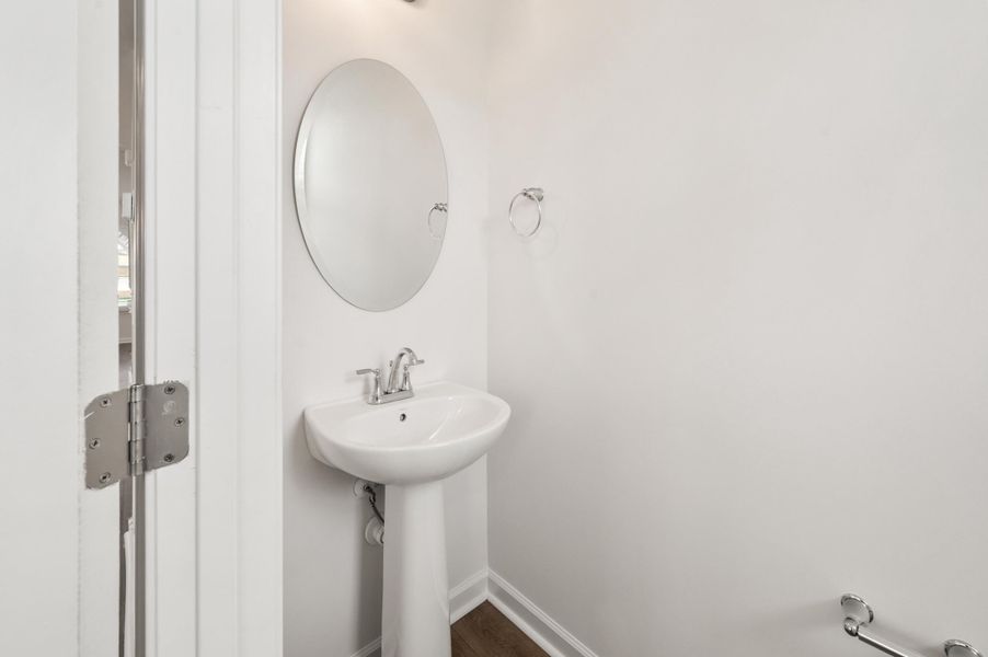 Furnished interior view inside a new home in Clear Springs Townhomes, North Charleston (Image 9).