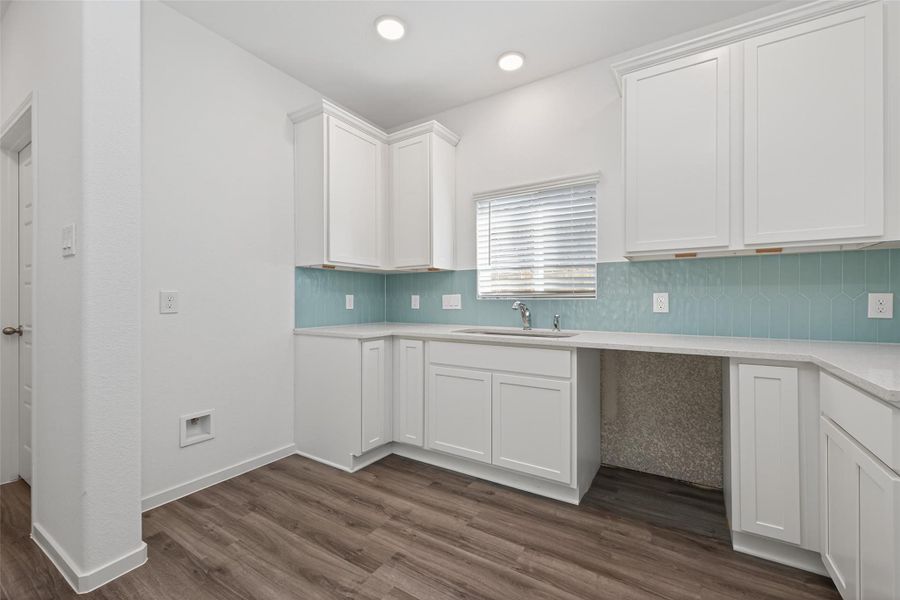 Furnished interior view inside a new home in Enclave at Willis, Willis (Image 8).