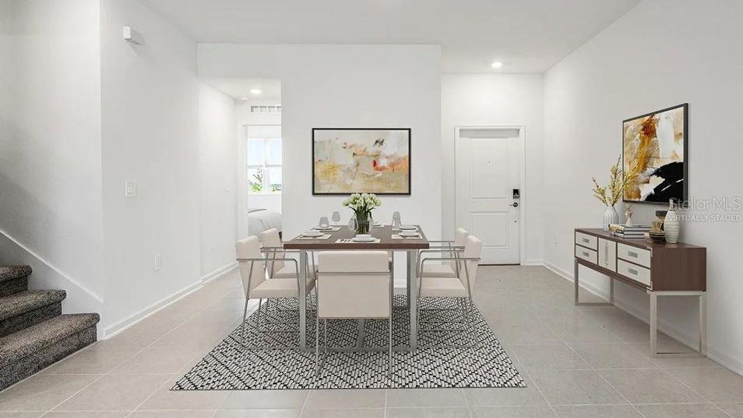 Furnished interior view inside a new home in , St. Cloud (Image 11).