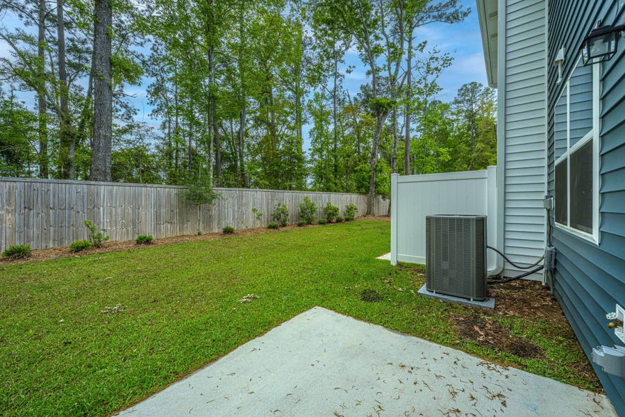 Exterior details and patio area of a home in , Summerville (Image 3). Exterior details and patio area of a home in , Summerville (Image 3).