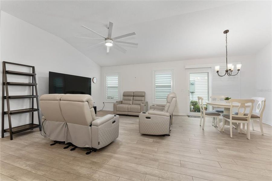 Furnished interior view inside a new home in , The Villages (Image 13).