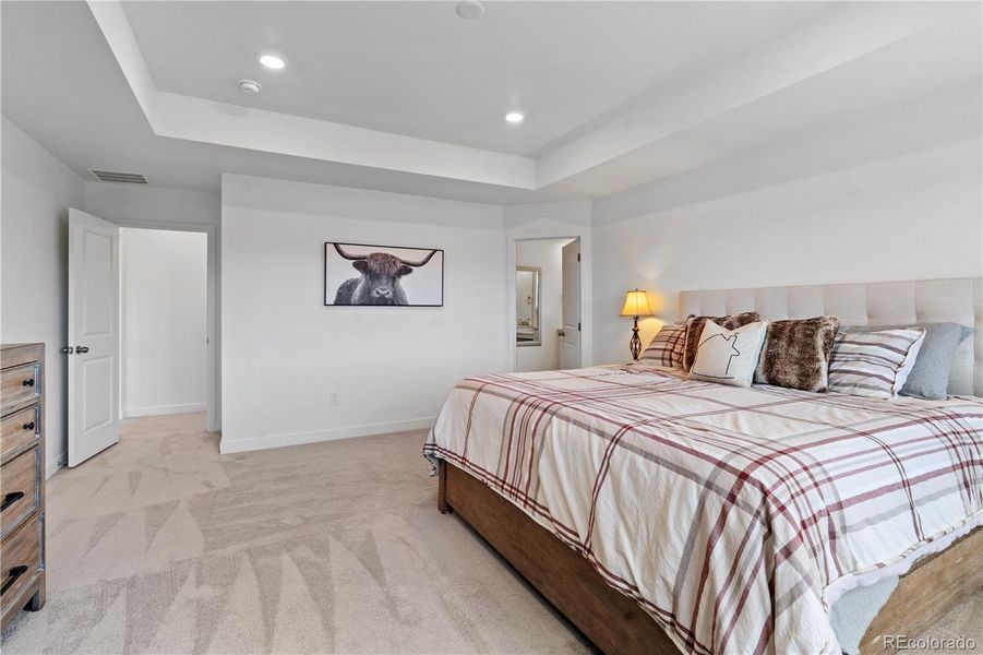 Furnished interior view inside a new home in , Erie (Image 3). Furnished interior view inside a new home in , Erie (Image 3).