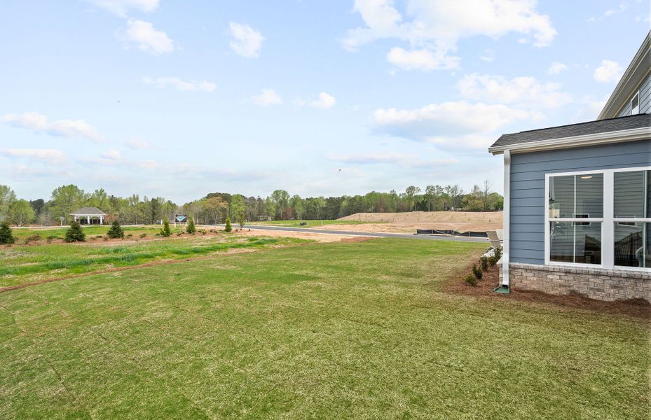 Representative exterior details of a home built from the Riverton by Pulte Homes in Berkeley Mill, Cumming (Image 28).