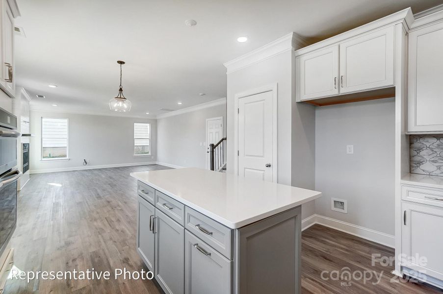 Furnished interior view inside a new home in Ashton Park, Monroe (Image 5).