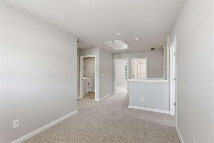 Spacious, unfurnished interior of a new home in The Reserve at Chapel Hill Phase II, Douglasville (Image 22). Spacious, unfurnished interior of a new home in The Reserve at Chapel Hill Phase II, Douglasville (Image 22).