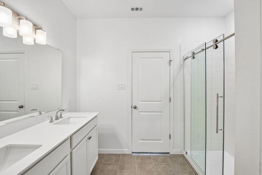 Serene primary bath Serene primary bath