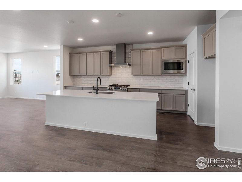 Photos of previously built home.